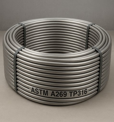 ASTM A269 TP316 Coiled Tubes Manufacturer & Exporter