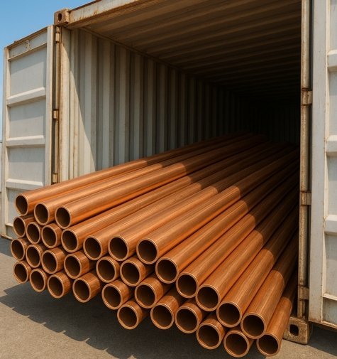 ASTM B68 Copper Seamless Pipes 1 ASTM B68 Copper Seamless Pipes