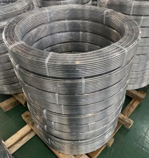 UNS S31803 / S32205 Duplex Coiled Tubes Manufacturers