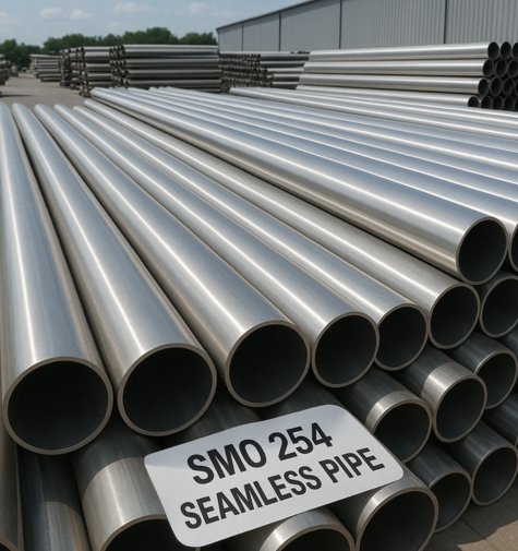 ASTM A312 SMO 254 Seamless Pipes Manufacturer & Exporter